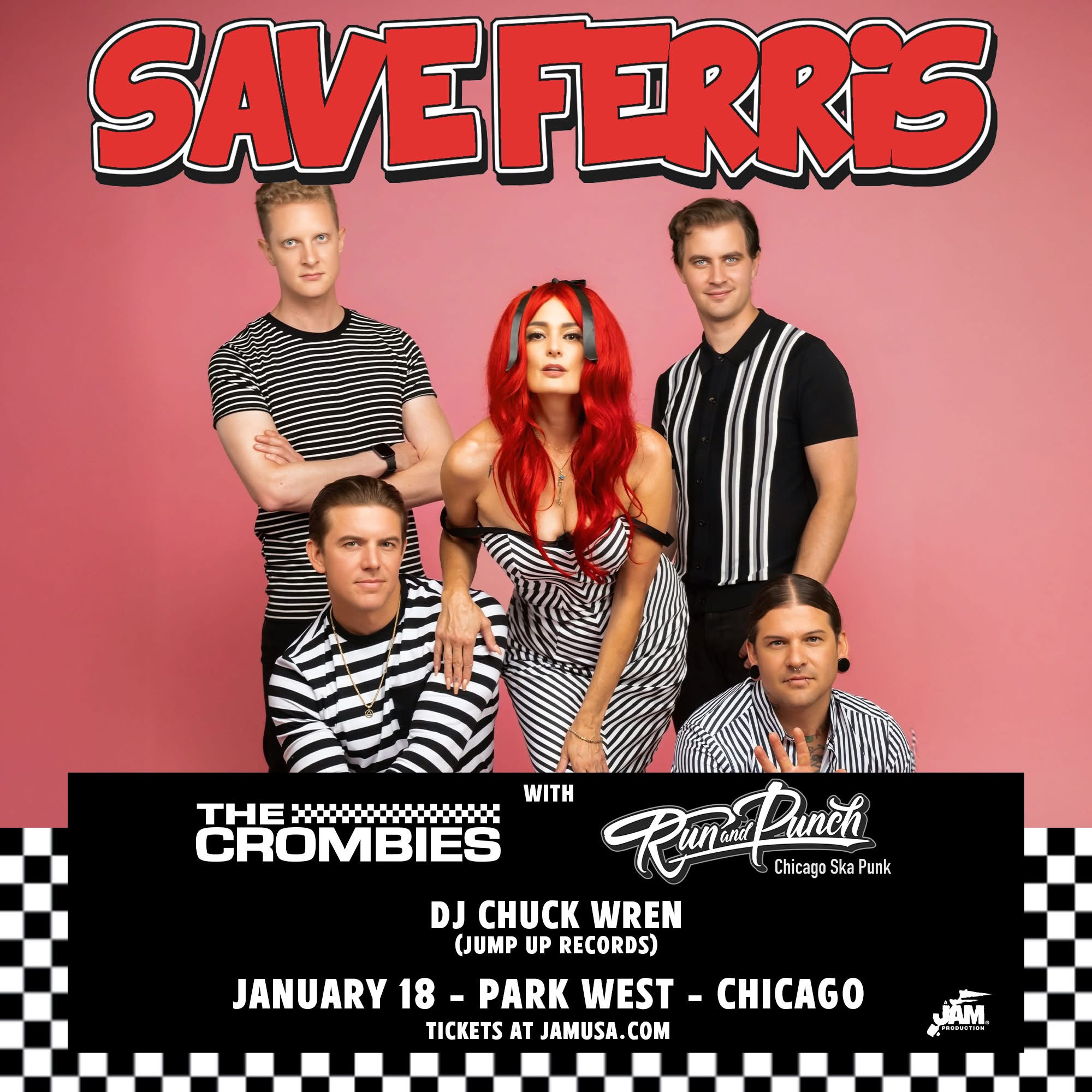 Save Ferris show poster